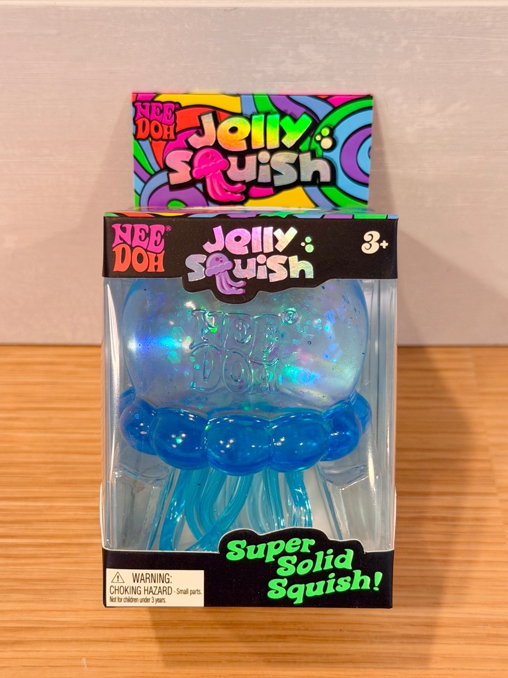Needoh Blue Jelly Squish